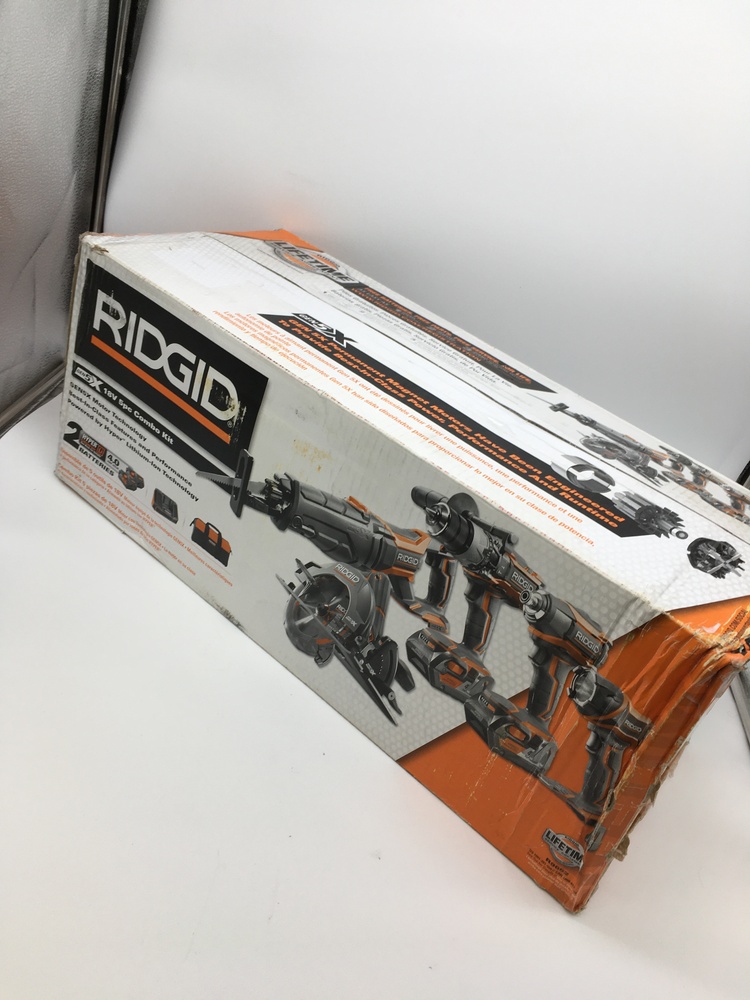 RIDGID R9652 18V 5 Piece Tool Kit Brand New SEALED BOX