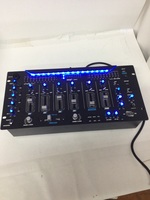 Pyle PYD1964B.5 6 Channel Bluetooth DJ Studio Audio Board Mixer System