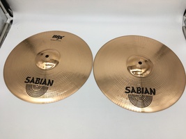 SABIAN  B8X HIGH HATS 14