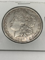 Silver coin 1887 Na